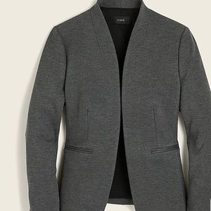 J Crew Going Out Blazer Stretch Twill Heather Dove